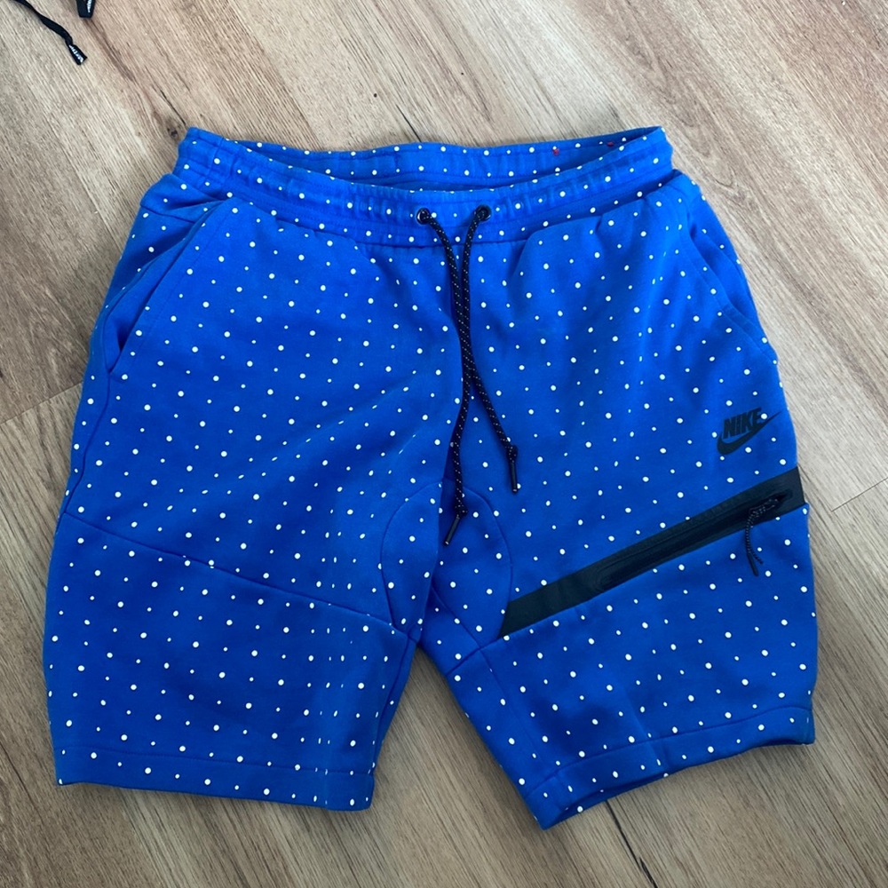 Nike Tech Fleece Short Blue
